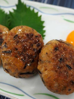 大豆入りつくね焼き-レシピのメイン写真