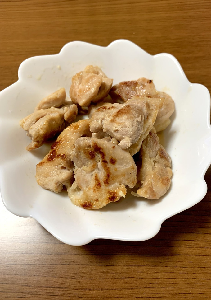 揉んで焼くだけ簡単鶏モモ塩焼き-レシピのメイン写真