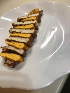 卵白を泡立てた白黄ツートンふわふわ卵焼き-レシピのメイン写真