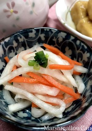 簡単！カブと人参の酢漬け♡-レシピのメイン写真