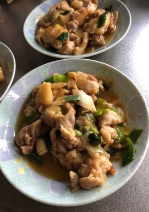 簡単、ネギ鳥ももの刺さない焼き鳥。-レシピのメイン写真