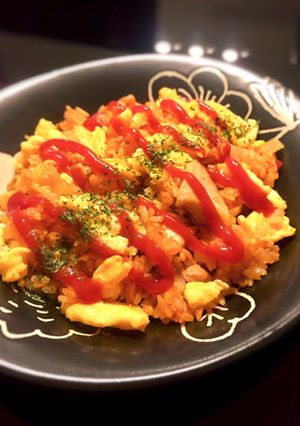 炒めるだけ！混ぜこみオムライス-レシピのメイン写真
