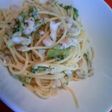 タラとブロッコリーの春色パスタ✿