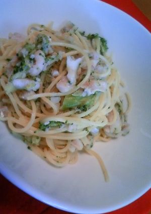 タラとブロッコリーの春色パスタ✿-レシピのメイン写真