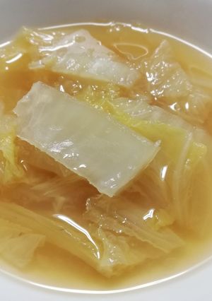 大根の新しい食べ方！白菜のみぞれスープ-レシピのメイン写真