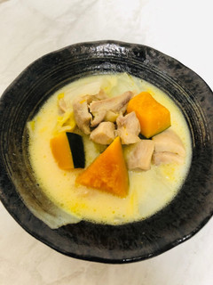 白菜とかぼちゃの簡単ミルク煮-レシピのメイン写真