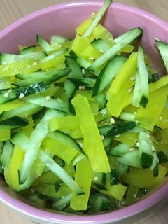 胡瓜とたくあん和え-レシピのメイン写真