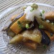 茄子の揚げ浸し(わさび風味)