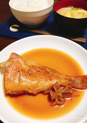 フライパンで簡単！赤魚の煮付け-レシピのメイン写真