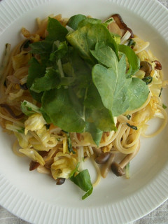 お一人様ランチ☆野菜の和風パスタ-レシピのメイン写真