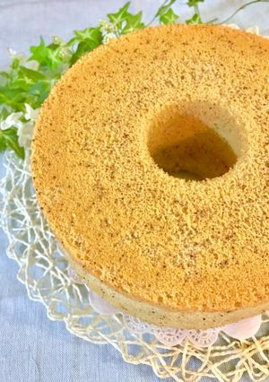 *紅茶(ミルクティー)のシフォンケーキ*-レシピのメイン写真