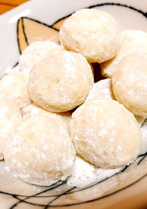 レンジで簡単スノーボールクッキー-レシピのメイン写真