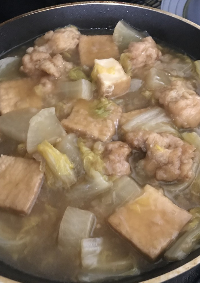 大根と白菜の煮物(餡掛け)-レシピのメイン写真