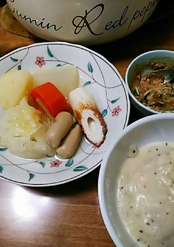〆はﾊﾟｽﾀ☆和風ポトフ　-レシピのメイン写真
