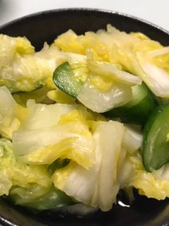 簡単★きゅうりと白菜の漬物-レシピのメイン写真