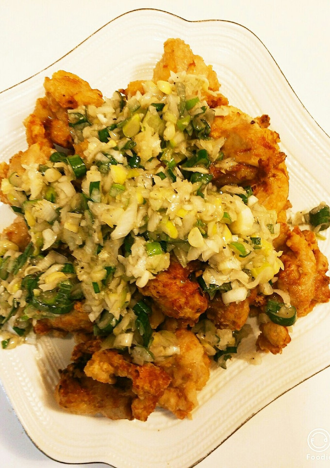 ネギ塩たっぷり鶏の唐揚げ-レシピのメイン写真