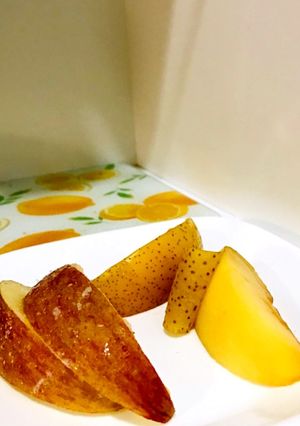 順番変更！ツルンとむける冷凍りんご-レシピのメイン写真