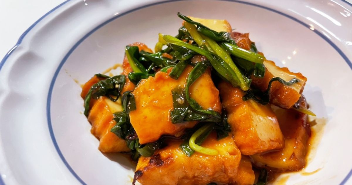 クックパッド 簡単時短！厚揚げとねぎの中華風酢味噌炒め by 華凜愛 【クックパッド