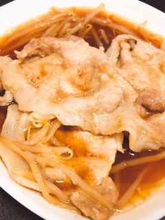 豚肉ともやしの蒸し-レシピのメイン写真