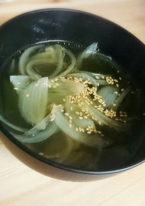 簡単!中華風わかめスープ-レシピのメイン写真