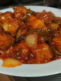 鶏団子の酢鶏風-レシピのメイン写真