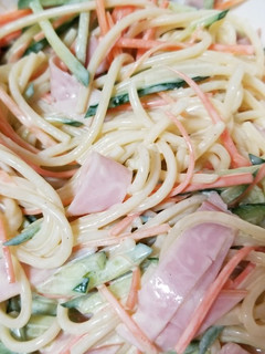 旦那お気に入りキユーピーハーフ♥サラスパ-レシピのメイン写真