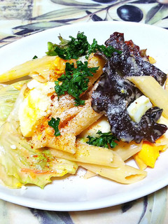 生野菜とゆで卵で..マカロニサラダ♪-レシピのメイン写真
