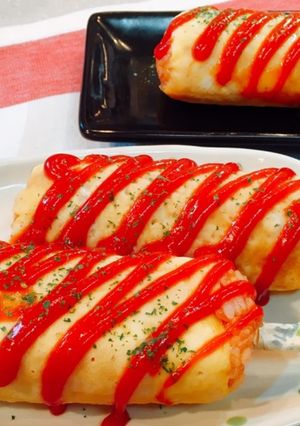 オムちくライスドッグ♪-レシピのメイン写真