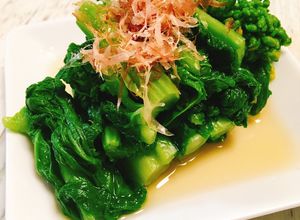 だし不要！めんつゆで菜の花のおひたし-レシピのメイン写真