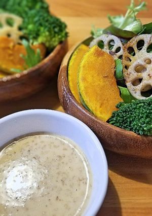 手作り胡麻ドレッシング-レシピのメイン写真