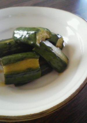 切って漬けて冷蔵庫へ☆野菜の醤油漬け-レシピのメイン写真