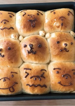 クリームちぎりパン-レシピのメイン写真