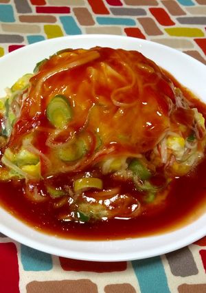 超簡単☆旨い！甘酢がおいしいの天津飯☆-レシピのメイン写真