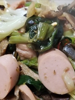 チチタケとマイタケの野菜炒め・醤油味^^-レシピのメイン写真