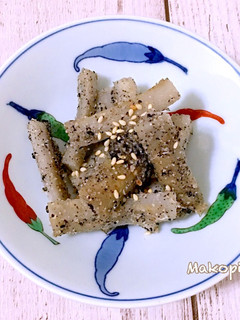 胡麻酢ごぼう (^-^)♪-レシピのメイン写真