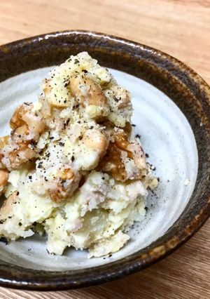 胡桃と豆とじゃがいものポテトサラダ-レシピのメイン写真
