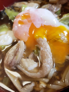 ぶりあらとかきのすき焼きうどん!-レシピのメイン写真