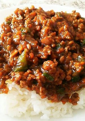 簡単！フライパンで作るキーマカレー-レシピのメイン写真