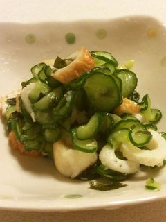 ムダなし!ワカメときゅうりの酢の物-レシピのメイン写真