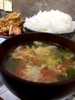 トマトレタス卵 スープ-レシピのメイン写真