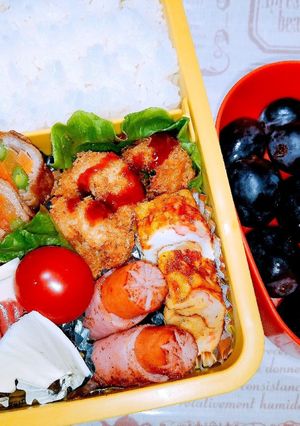 女子高生のお弁当　155-レシピのメイン写真