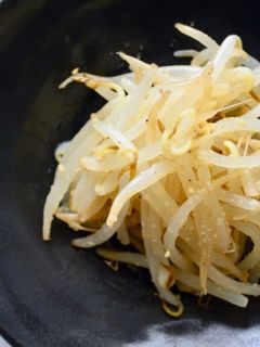 もやしのナムル【レンジで簡単もう一品!】-レシピのメイン写真