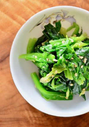 ほうれん草のナムル【少ない材料で簡単！】-レシピのメイン写真