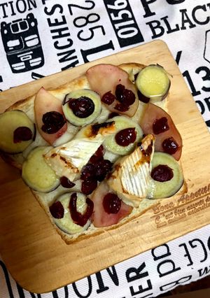 りんごとさつまいものハニートースト-レシピのメイン写真
