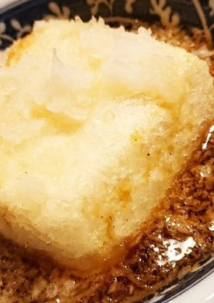 切らずに丸ごと揚げ出し豆腐-レシピのメイン写真