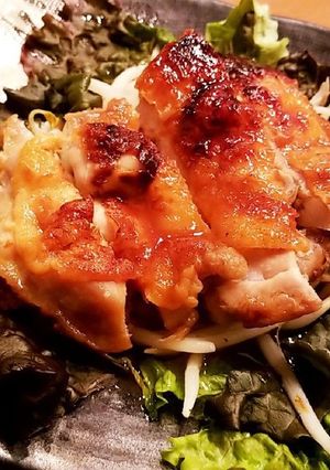 かんたん酢でチキンステーキ-レシピのメイン写真