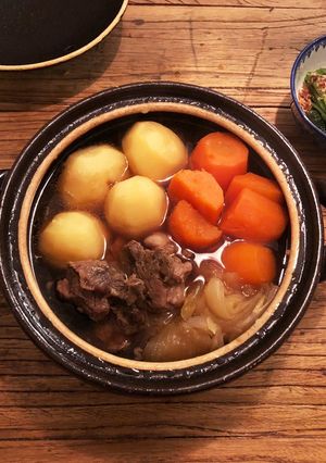土鍋でポトフな肉じゃが-レシピのメイン写真