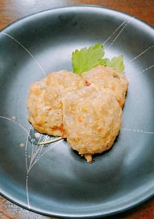あたた生だしでヤーコン入りつくね焼き-レシピのメイン写真