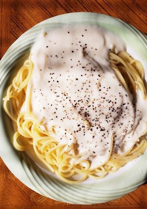 酒粕と豆腐のクリーミーパスタ-レシピのメイン写真