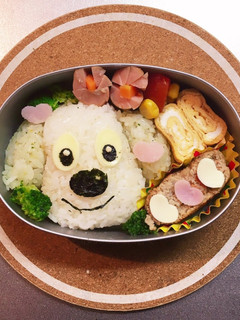 1歳8ヶ月♡わんわん弁当-レシピのメイン写真